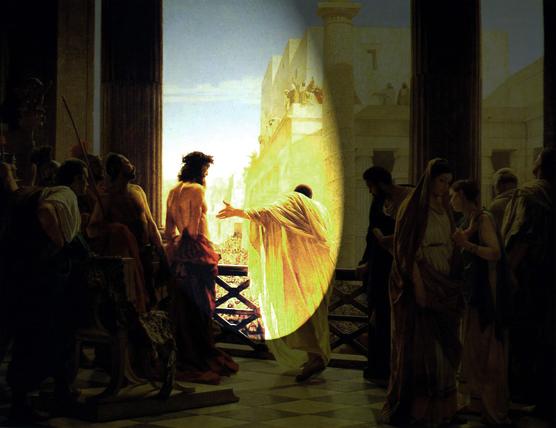 "Ecce Homo" - Pilato mostra Gesù al popolo