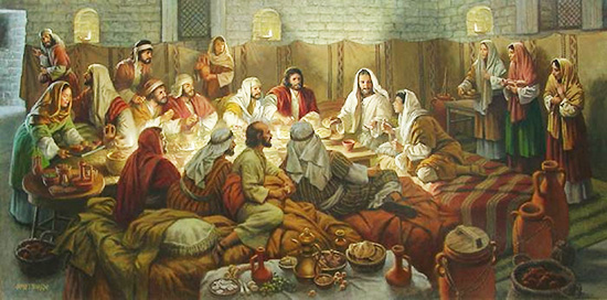 Nell'ultima cena Gesù, sacerdote, ha offerto sè stesso come vittima sacrificale