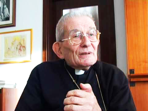 Mons. Loris Capovilla segretario personale di Giovanni XXIII