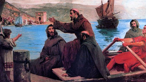 San Francesco ripartito da Ancona arriverà a Damietta forse in agosto del 1219
