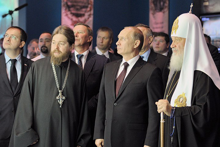 Tichon Sevkunov, Vladimir Putin e Kirill I